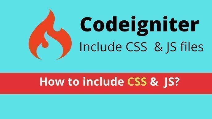 codeigniter cridar CSS i javascript
