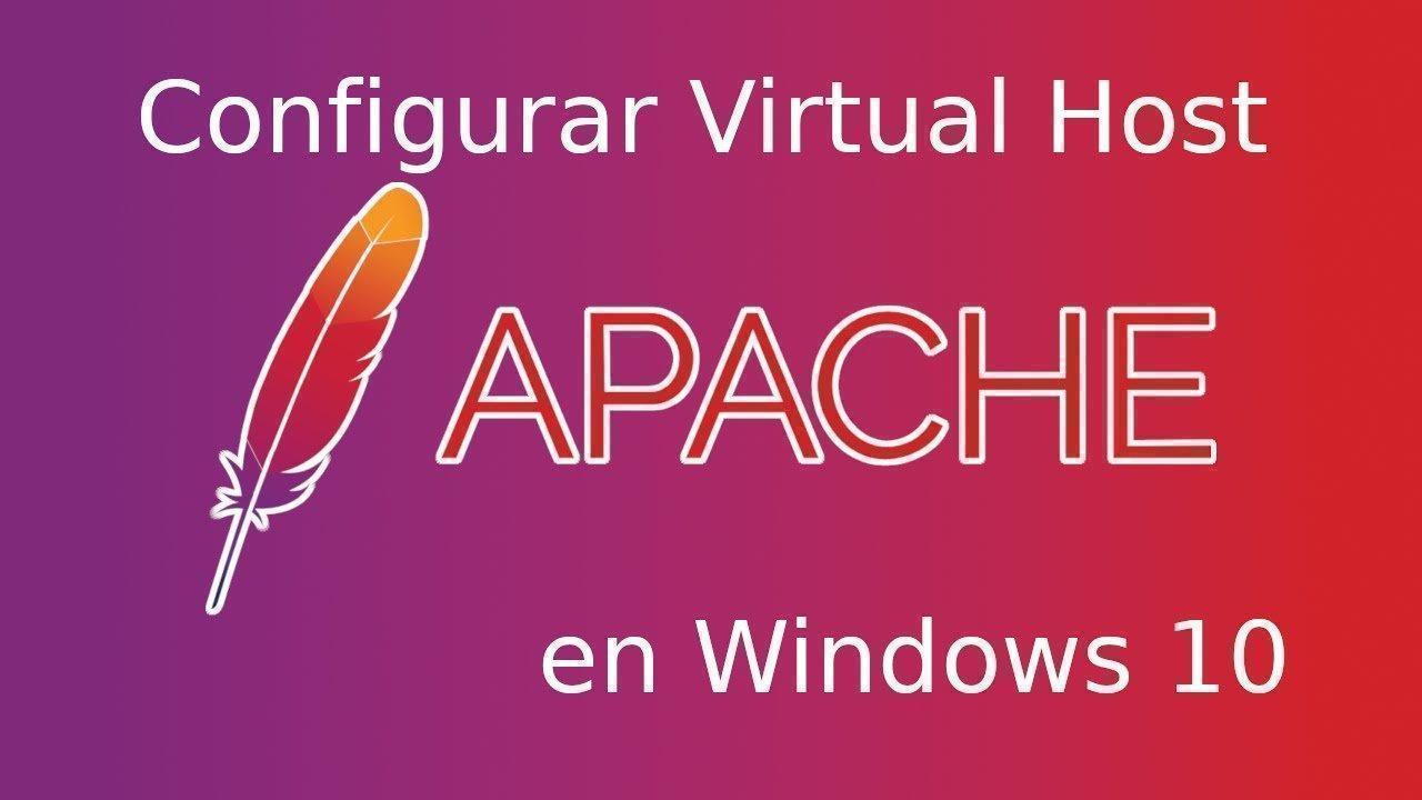 crear servidor virtual, virtual hosts windows